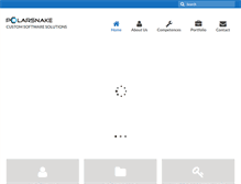 Tablet Screenshot of polarsnake.com